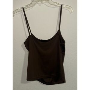 Sportswear petite brown tank